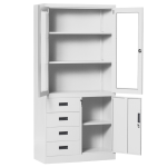 Метален шкаф Carmen CR-1278 J - сив