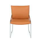 Посетителски стол Carmen 1144 - оранжев