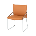 Посетителски стол Carmen 1144 - оранжев