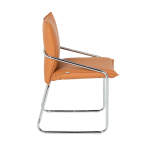 Посетителски стол Carmen 1144 - оранжев