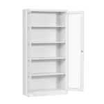 Метален шкаф Carmen CR-1238 E J - бял