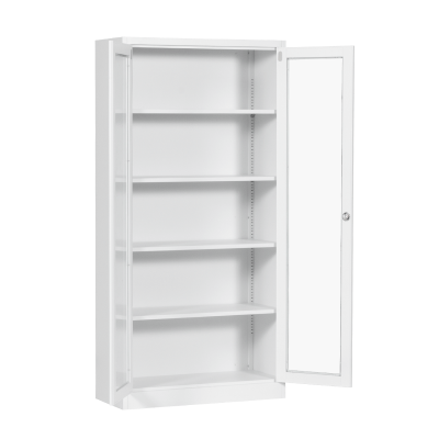 Метален шкаф Carmen CR-1238 E J - бял