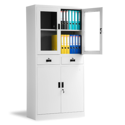 Метален шкаф Carmen CR 1247 JZ - сив