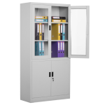 Метален шкаф Carmen CR-1272 J - сив