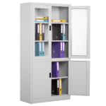 Метален шкаф Carmen CR-1272 J - сив