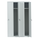 Метален шкаф Carmen CR-1293 J - сив