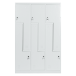 Метален шкаф Carmen CR-1294 J - сив