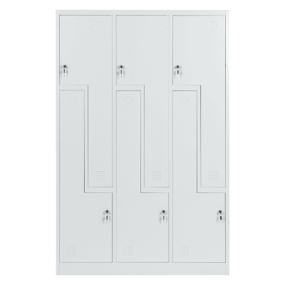 Метален шкаф Carmen CR-1294 J - сив