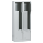 Метален шкаф Carmen CR-1280 J - сив