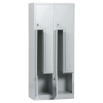 Метален шкаф Carmen CR-1280 J - сив