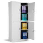 Метален шкаф CARMEN CR 1246 JZ - сив