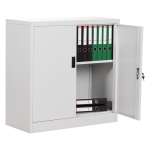 Метален шкаф CARMEN CR-1233 J - сив