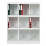 Метална етажерка Carmen CR 1297 J БЯЛ - бяла