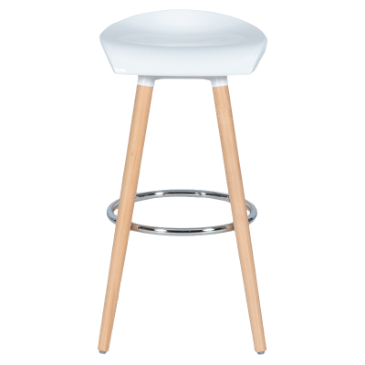 Бар стол ERIDU - бял