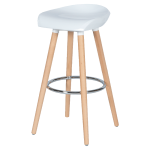 Бар стол ERIDU - бял