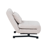 Разтегателен фотьойл OLIVIA - крем