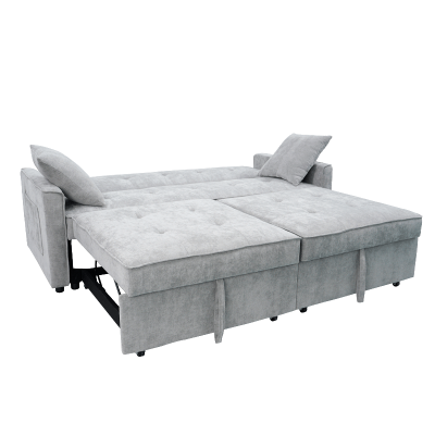 Разтегателен диван - тройка KENGE - сив