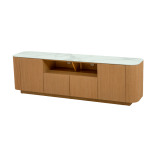 Тв шкаф KOLNO - бял / дъб