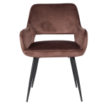 Трапезен стол REDCAR - шоколад BF 2