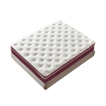 Тапицирана спалня с матрак MINI PUZZLE 160 х 200 - бордо 59