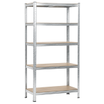 Метален стелаж Carmen CR-1016 - 180х90х45 см, до 250 кг на рафт