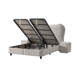 Тапицирана спалня с матрак MOON 160 х 200 - мистичен пясък 28