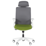 Президентски офис стол Carmen 7546 - тъмнозелен-сив