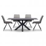 Разтегателна трапезна маса STARGARD - сива