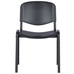 Посетителски стол Carmen 1136 H - черен