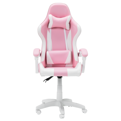 Геймърски стол Carmen 6311 - бял - розов