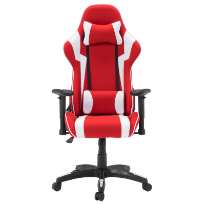 Геймърски стол Carmen 6312 - бял - червен