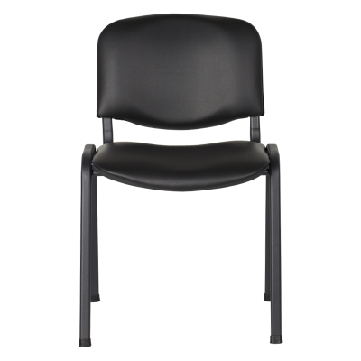 Посетителски стол Carmen 1131 LUX - черен