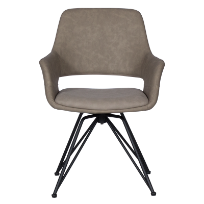 Трапезен стол DEVON - светлобежов SF 2