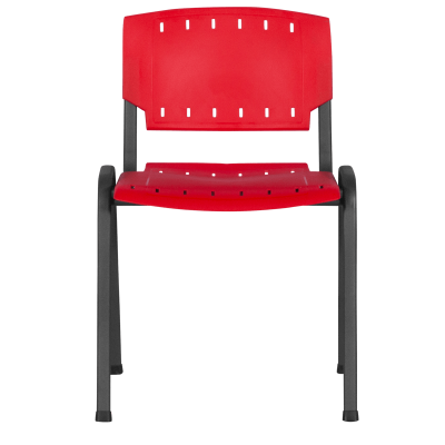 Посетителски стол Prizma - червен