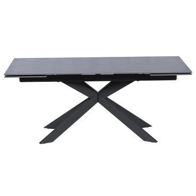 Разтегателна трапезна маса ELK - черна