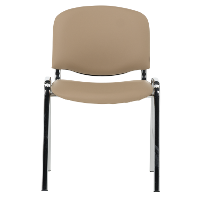 Посетителски стол Carmen 1135-1 LUX - бежов N