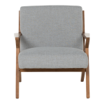 Кресло MAURO - орех - сив