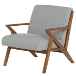 Кресло MAURO - орех - сив