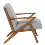 Кресло MAURO - орех - сив