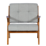 Кресло LUCAS - орех - сив