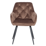 Трапезен стол LATINA - кафяв