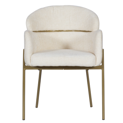 Трапезен стол CROTONE 1 - крем