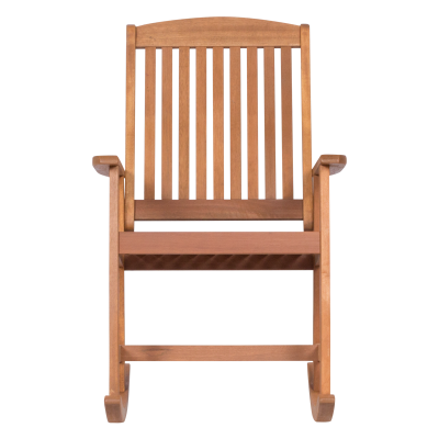 Люлеещ дървен градински стол NORA