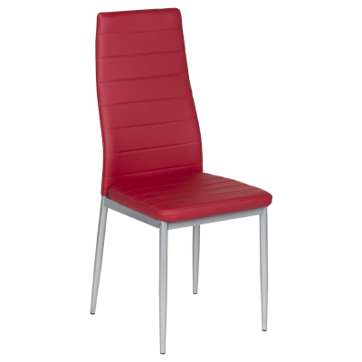 Трапезен стол Carmen 310 - тъмно червен
