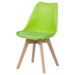 Трапезен стол Carmen 9958 B - зелен