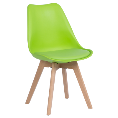 Трапезен стол Carmen 9958 B - зелен