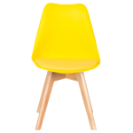 Трапезен стол Carmen 9958 - жълт