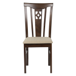 Трапезен стол DIEGO - какао / пясъчно кафяв